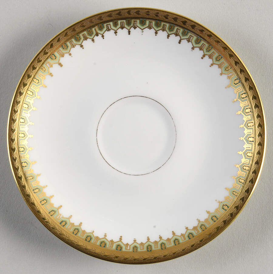 LIM15 Saucer for Demitasse Cup by Limoges-French-1