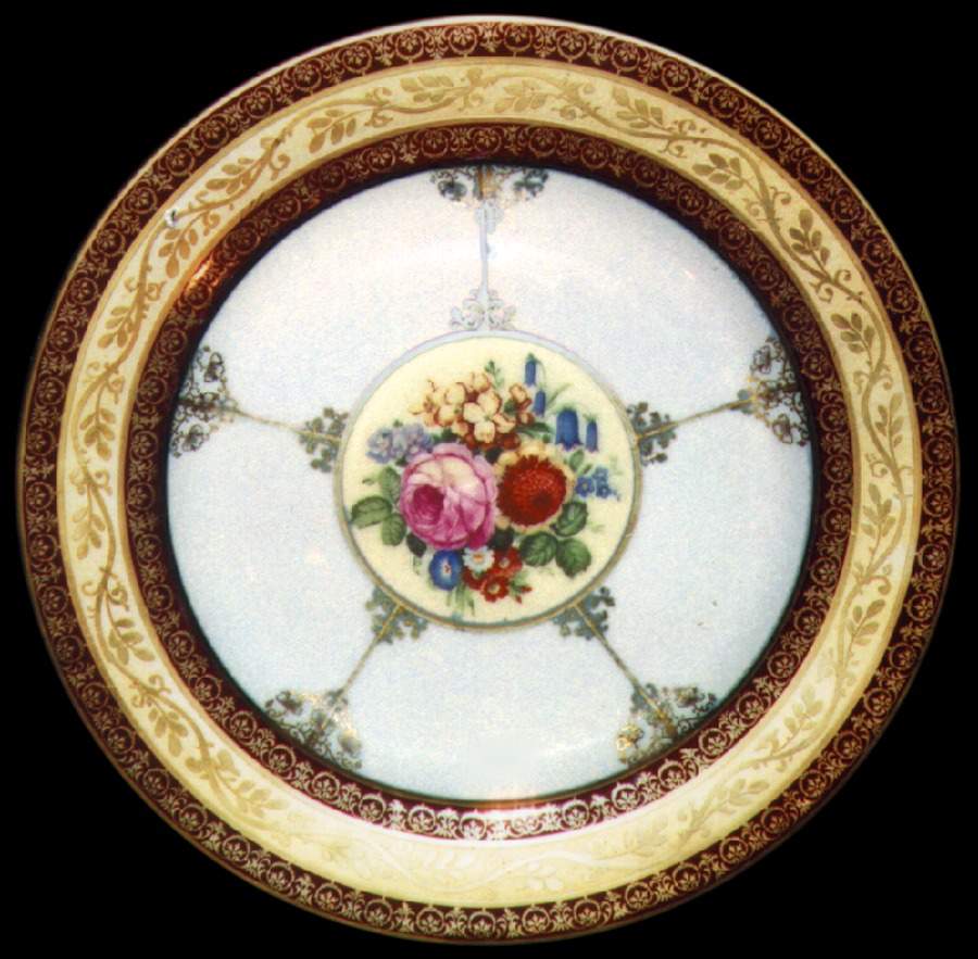 LIM35 Dinner Plate by Limoges-French-1