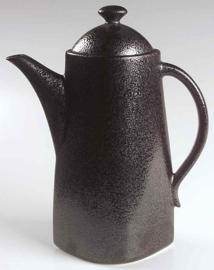 Coal (Round) Coffee Pot & Lid by Lindt-Stymeist-1