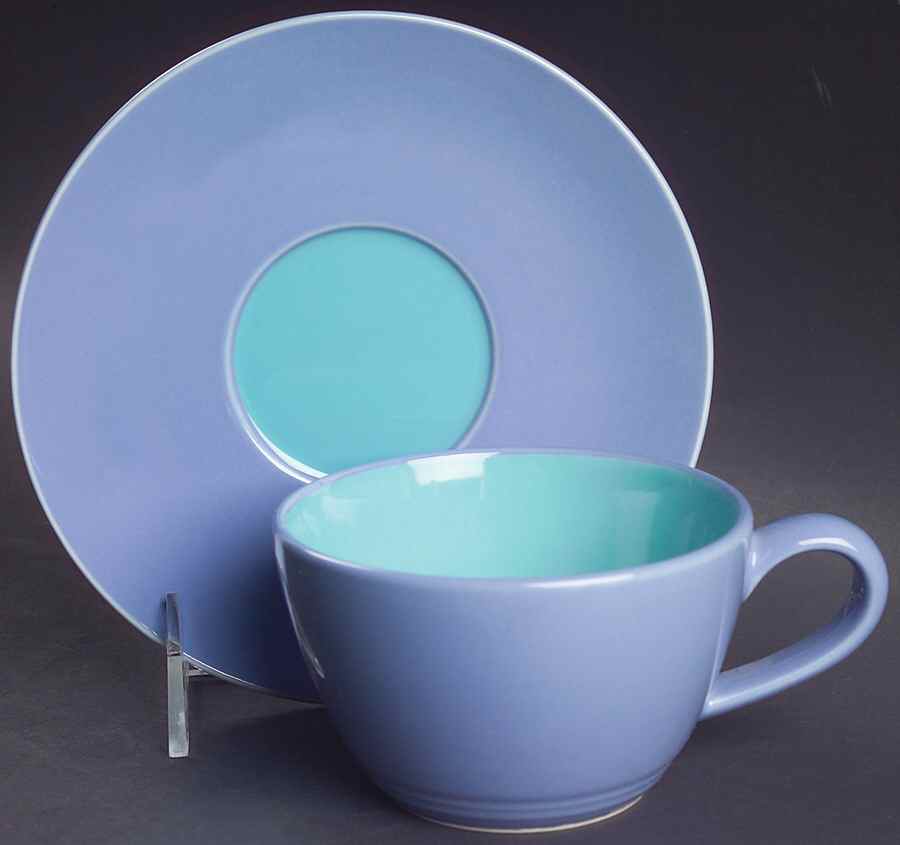 Colorways Flat Cup & Saucer Set by Lindt-Stymeist-1