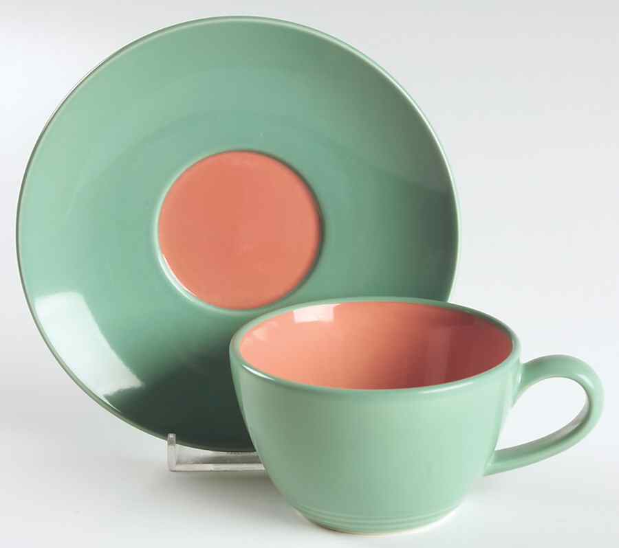 Colorways Flat Cup & Saucer Set by Lindt-Stymeist-1
