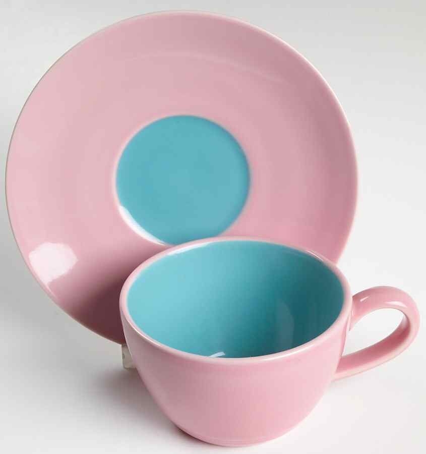 Colorways Flat Cup & Saucer Set by Lindt-Stymeist-1