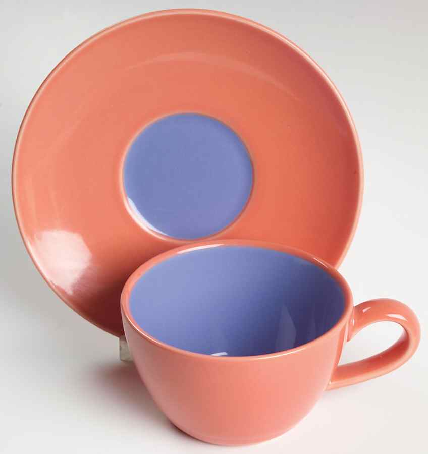 Colorways Flat Cup & Saucer Set by Lindt-Stymeist-1