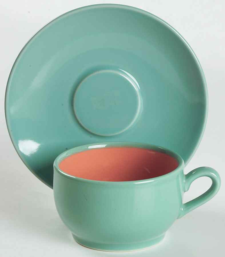 Colorways Flat Demitasse Cup & Saucer Set by Lindt-Stymeist-1