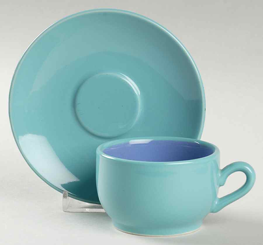 Colorways Flat Demitasse Cup & Saucer Set by Lindt-Stymeist-1