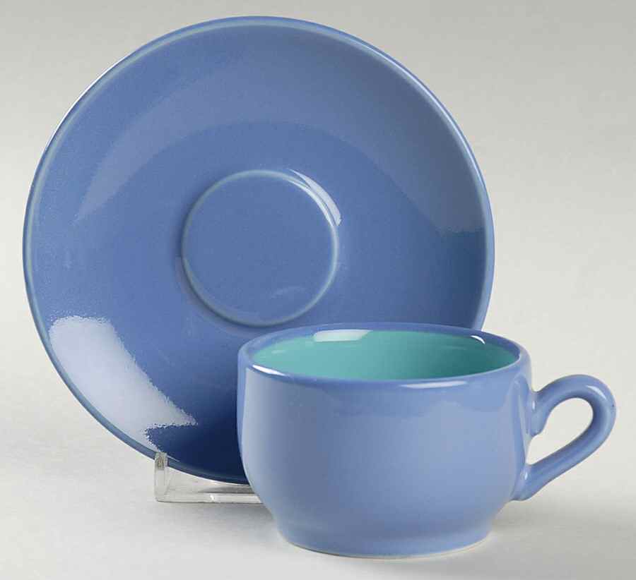 Colorways Flat Demitasse Cup & Saucer Set by Lindt-Stymeist-1
