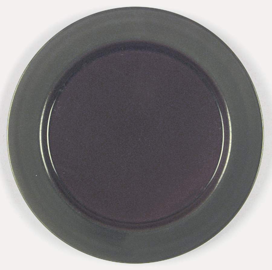 Yo Han Olive Green and Mahogany Dinner Plate by Lindt-Stymeist-1
