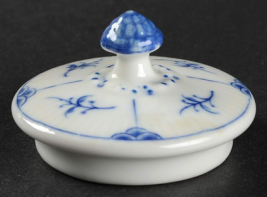 Blue Fjord (Smooth) Lid for Sugar Bowl by Lipper & Mann (L & M)-1