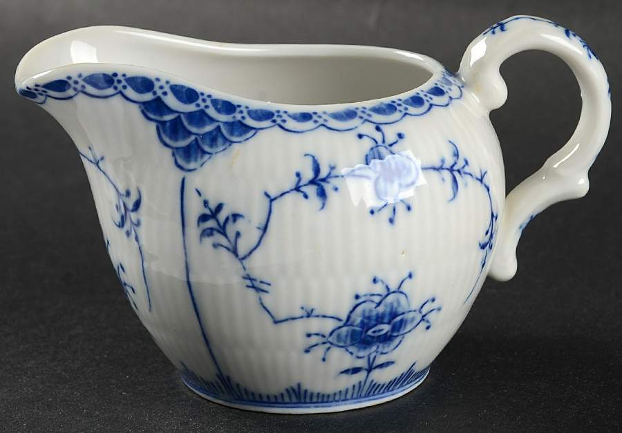 Blue Fjord (Smooth) Creamer by Lipper & Mann (L & M)-1