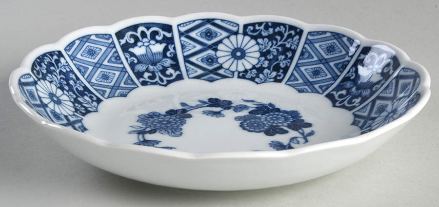 Blue Imari (L & M) Coupe Soup Bowl by Lipper & Mann (L & M)-1