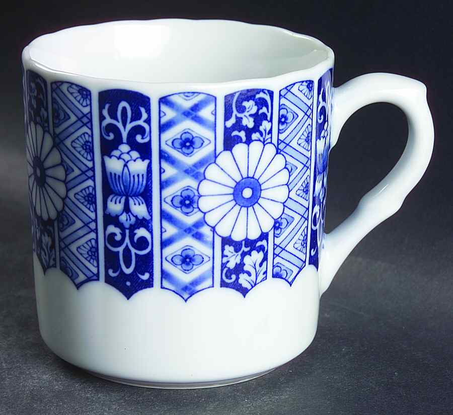 Blue Imari (L & M) Mug by Lipper & Mann (L & M)-1