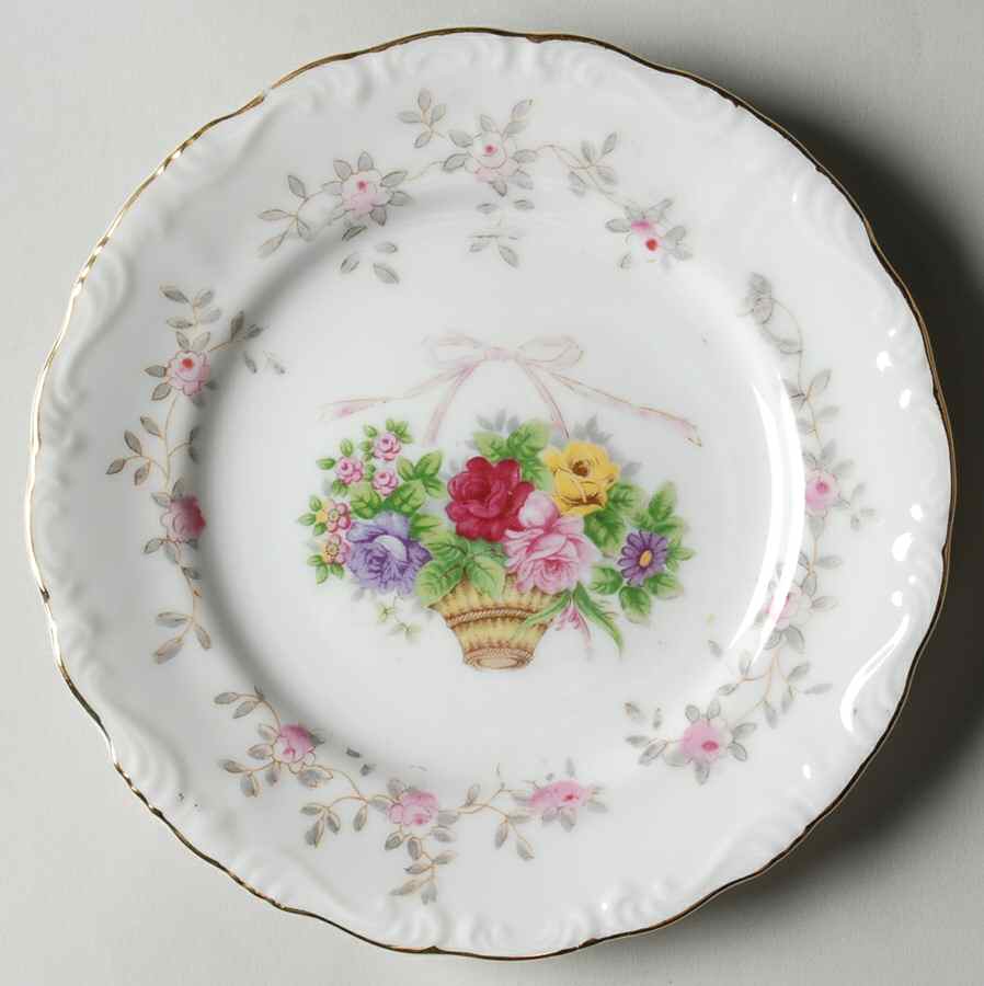 Bristol Gardens Salad Plate by Lipper & Mann (L & M)-1