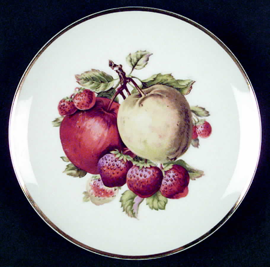 Continental Fruit Salad Plate by Lipper & Mann (L & M)-1