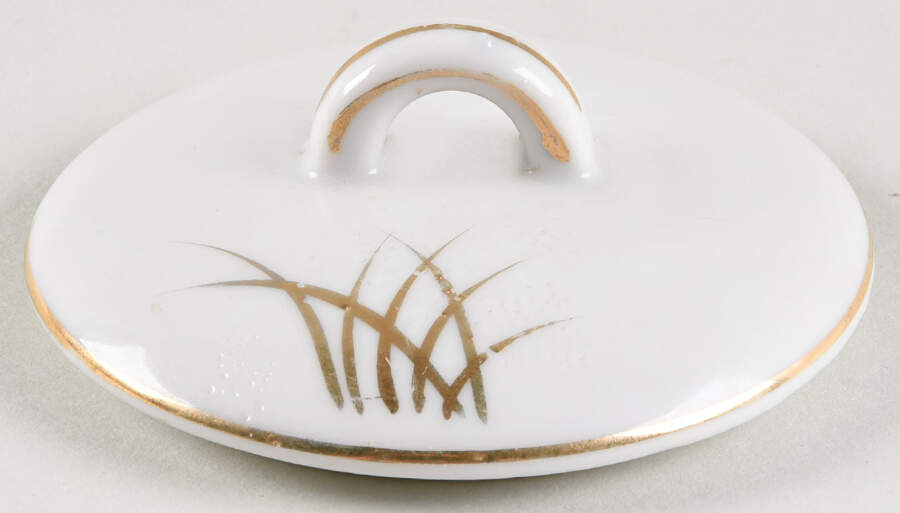 Golden Wheat Lid for Sugar Bowl by Lipper & Mann (L & M)-1