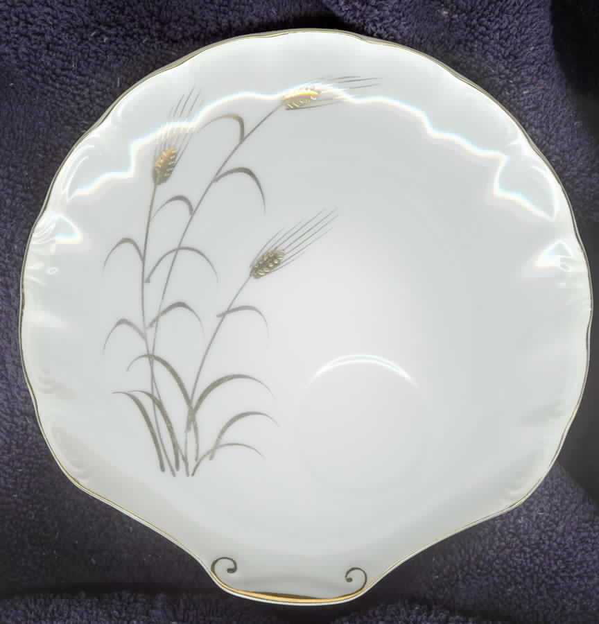 Golden Wheat Snack Plate by Lipper & Mann (L & M)-1