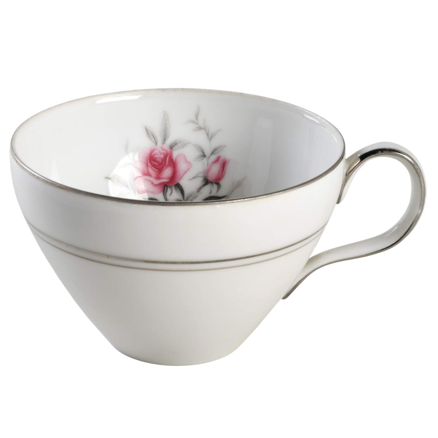 Jolie Fleur Flat Cup by Lipper & Mann (L & M)-1