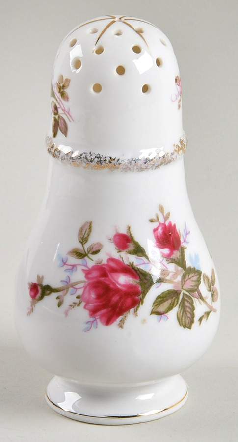 Pompadour Rose (Gold Trim) Sugar Shaker by Lipper & Mann (L & M)-1