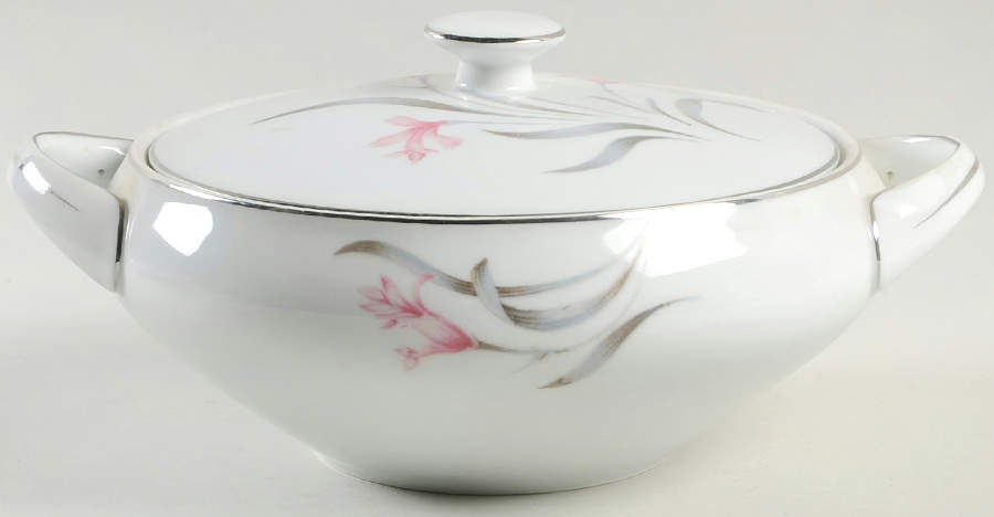 Tropicana (L & M) Round Covered Vegetable by Lipper & Mann (L & M)-1