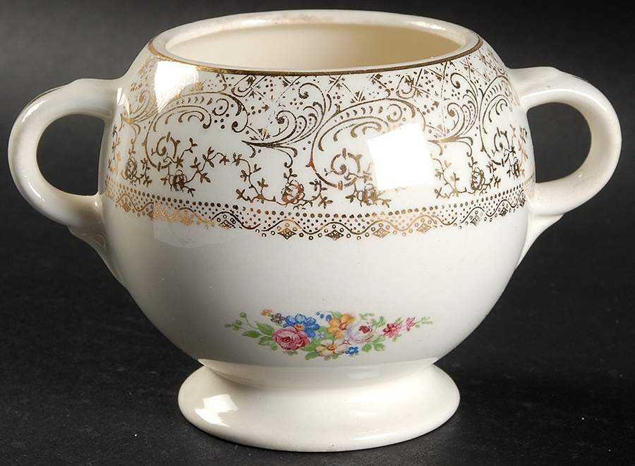 Parisian Center Sugar Bowl No Lid by Lamode (USA)-1