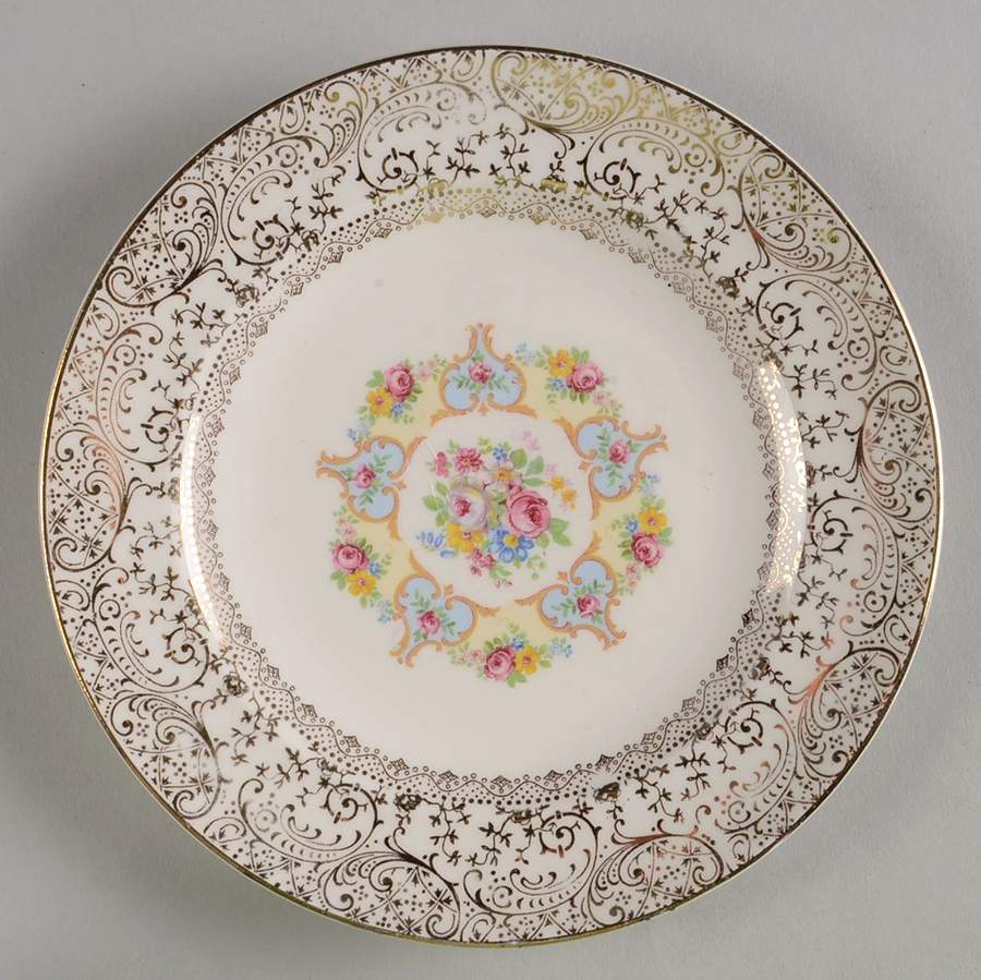 Parisian Center Bread & Butter Plate by Lamode (USA)-1