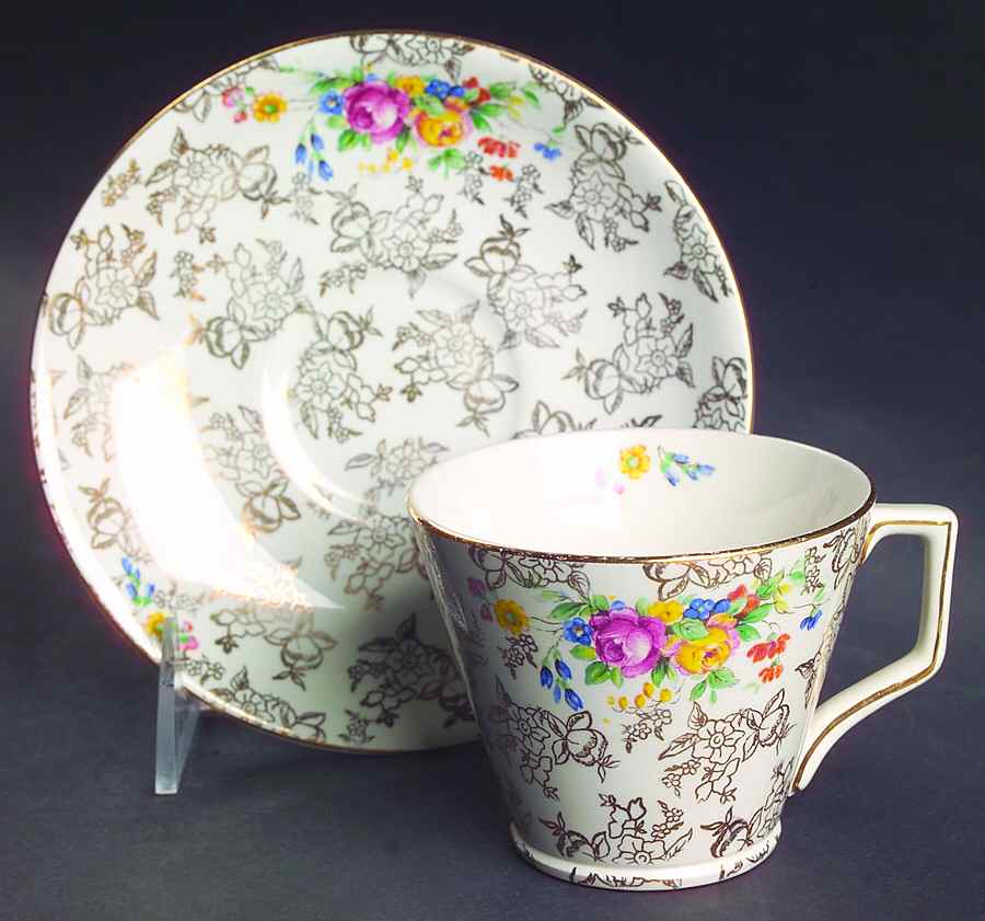 2528 Flat Cup & Saucer Set by Lord Nelson-1