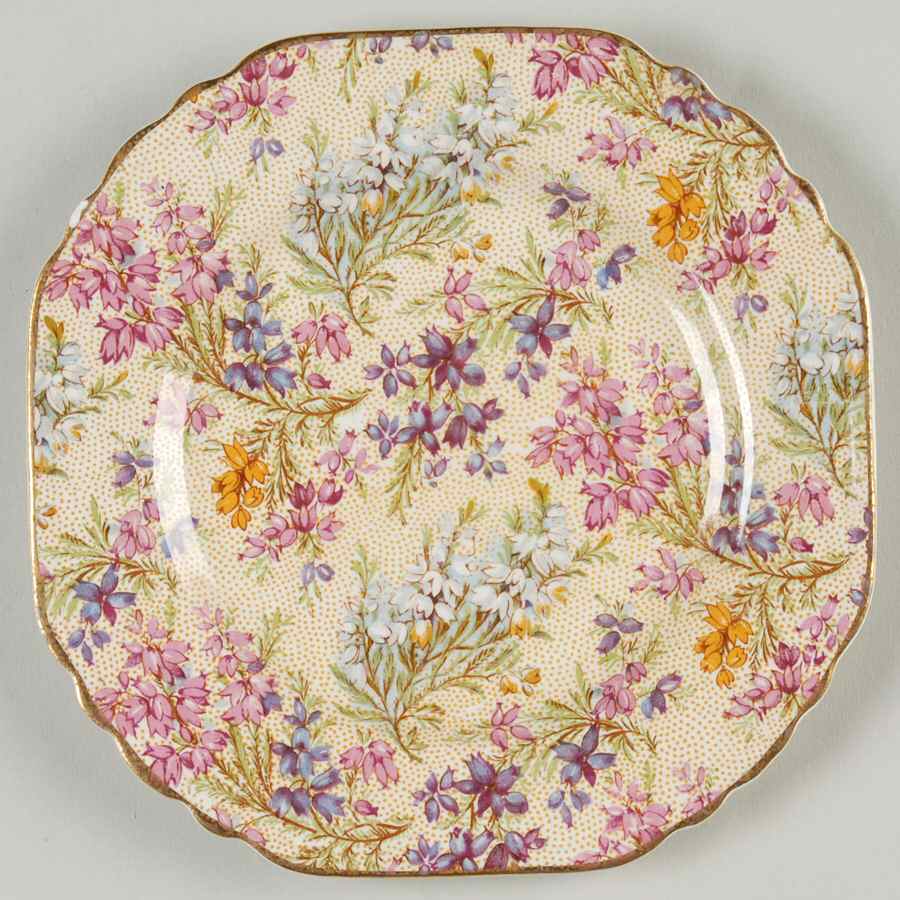 Heather Square Bread & Butter Plate by Lord Nelson-1