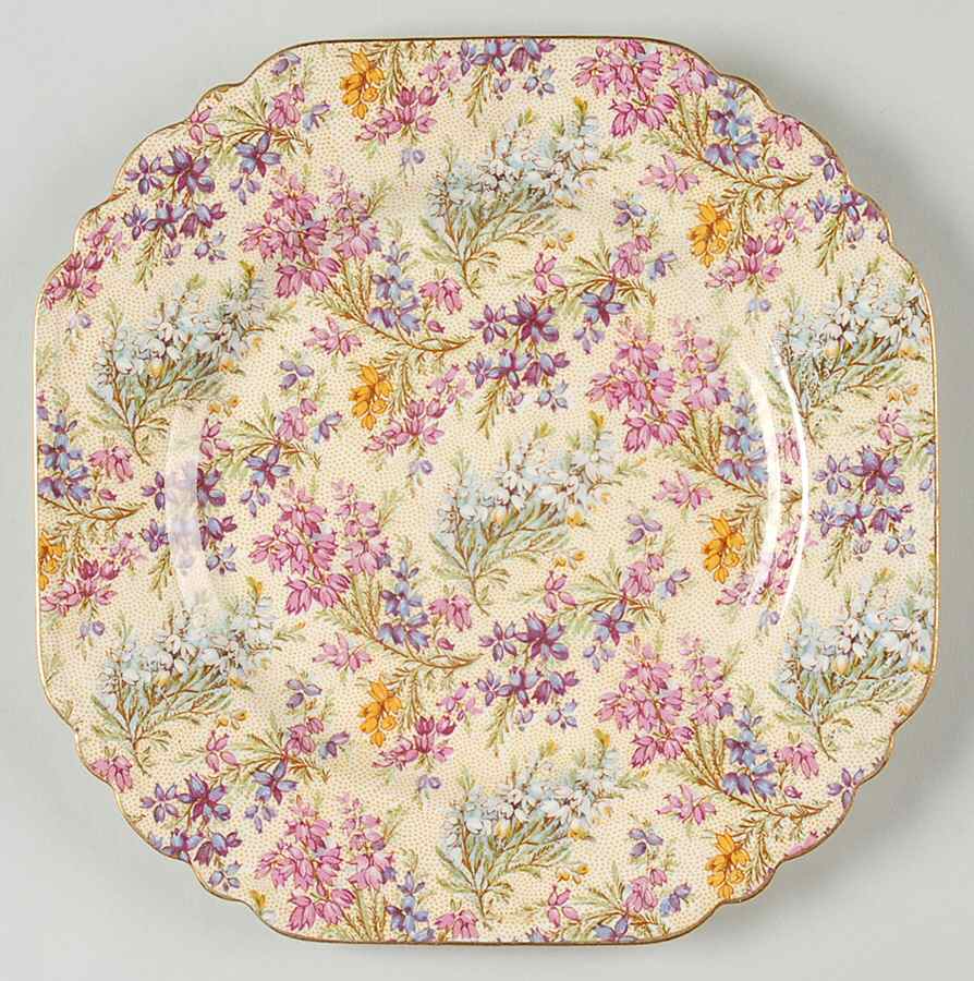 Heather Square Luncheon Plate by Lord Nelson-1