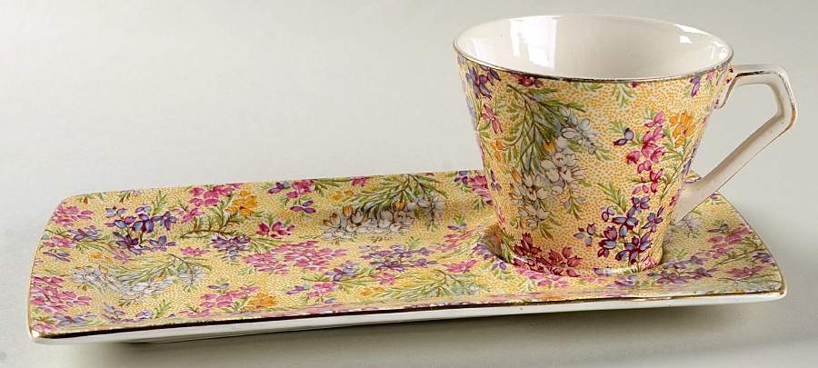 Heather Dessert Plate & Cup Set by Lord Nelson-1