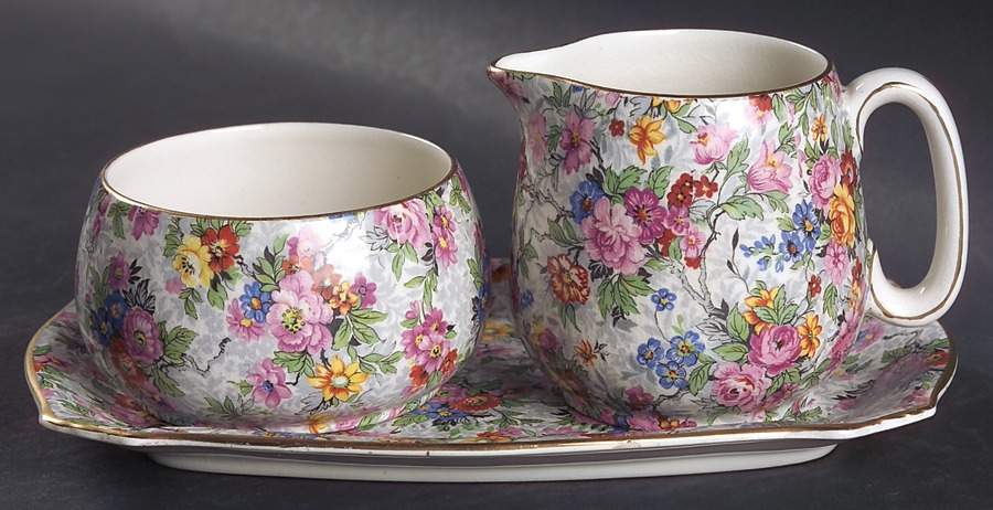 Marina Creamer & Open Sugar with Tray by Lord Nelson-1