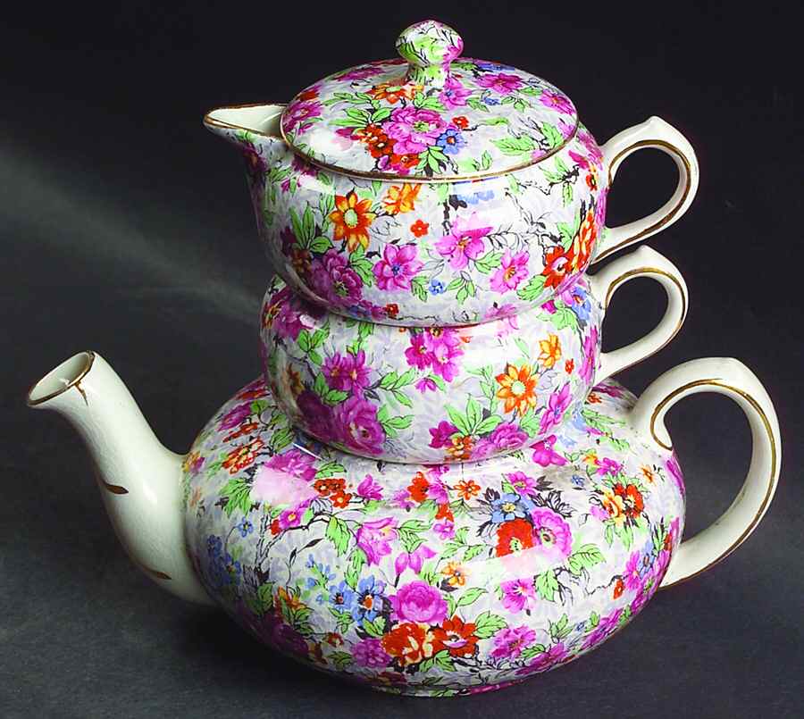 Marina Mini Teapot Stacking Set (Creamer, Sugar) by Lord Nelson-1