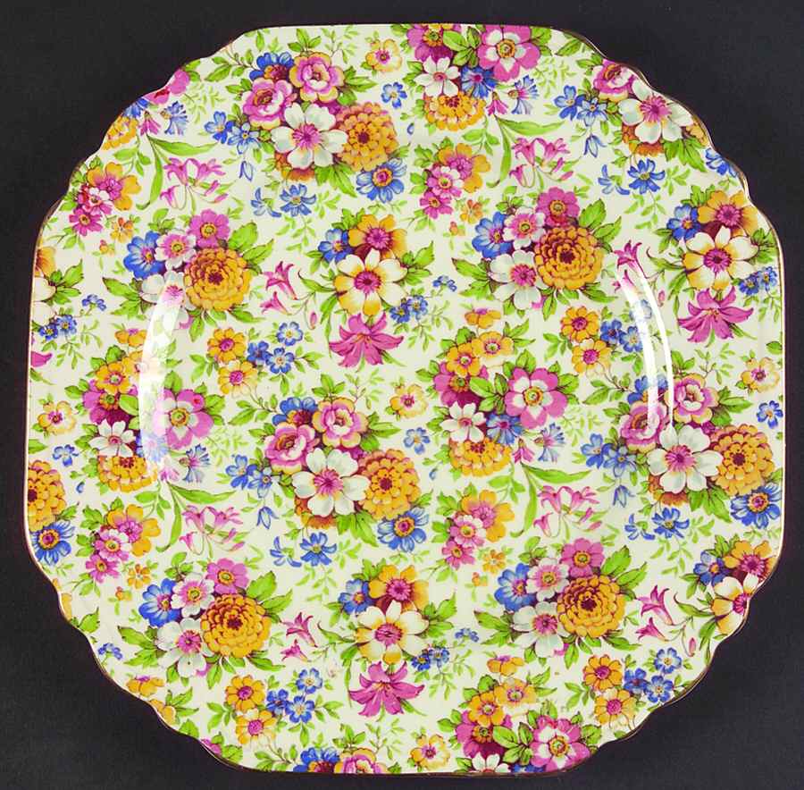 Marigold Square Luncheon Plate by Lord Nelson-1