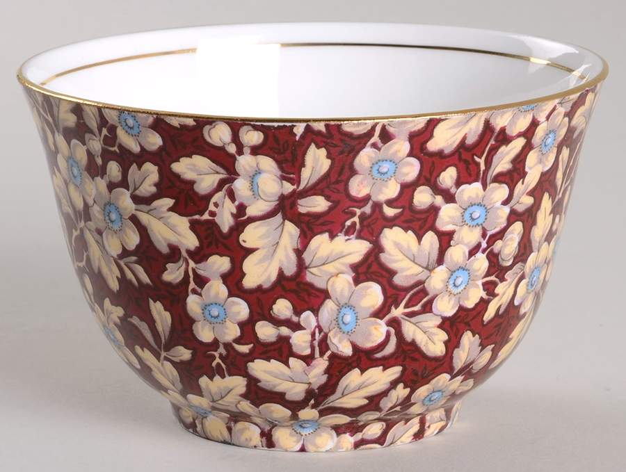 Royal Brocade Cranberry Bowl by Lord Nelson-1
