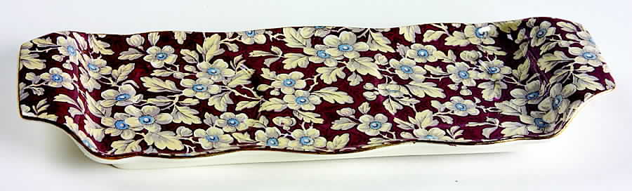 Royal Brocade Tray for Creamer & Open Sugar by Lord Nelson-1