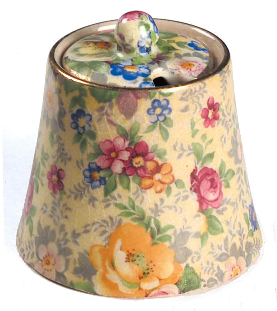 Rose Time Mustard Jar & Lid by Lord Nelson-1