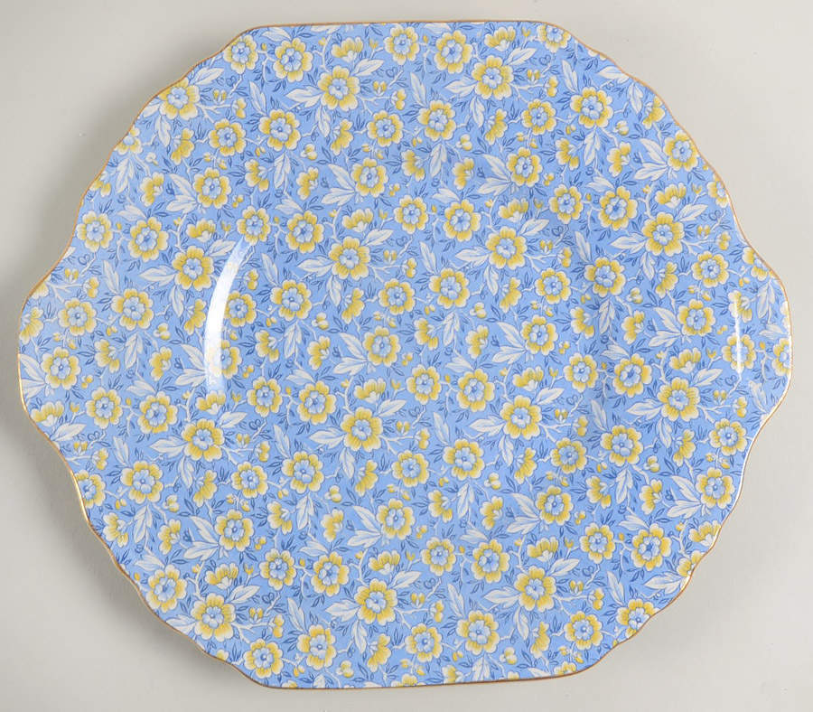Skylark Square Handled Cake Plate by Lord Nelson-1