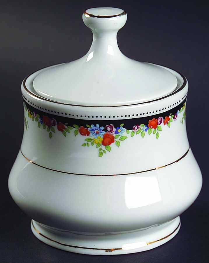 Bennington Sugar Bowl & Lid by Lynn's China-1