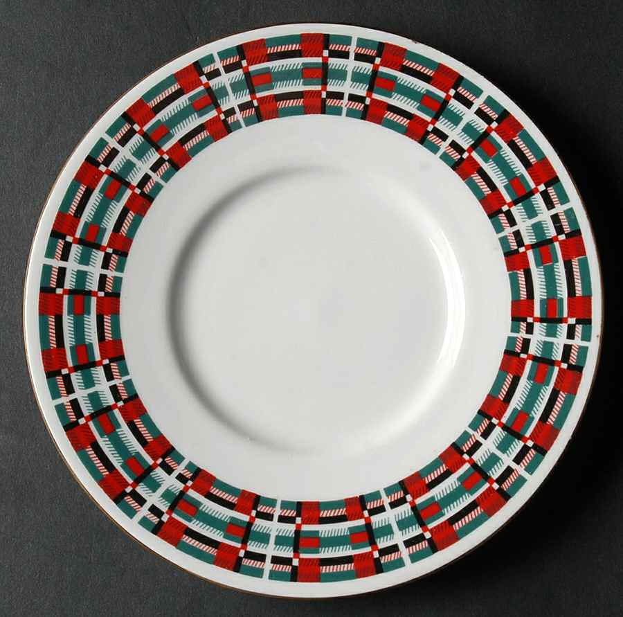 Christmas At Home Saucer by Lynn's China-1