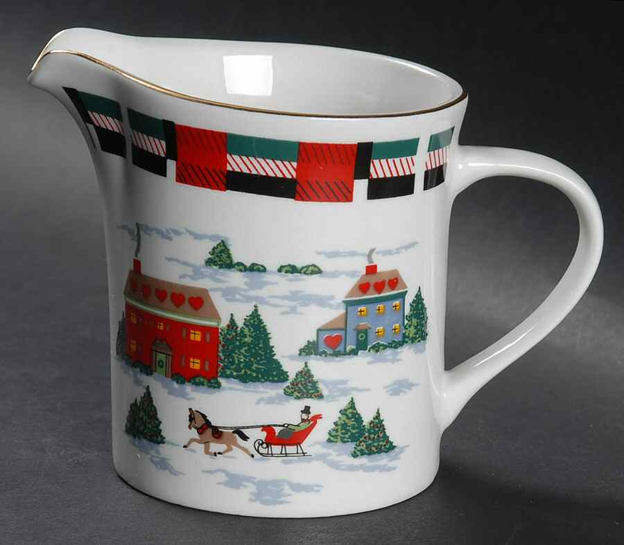 Christmas At Home Creamer by Lynn's China-1