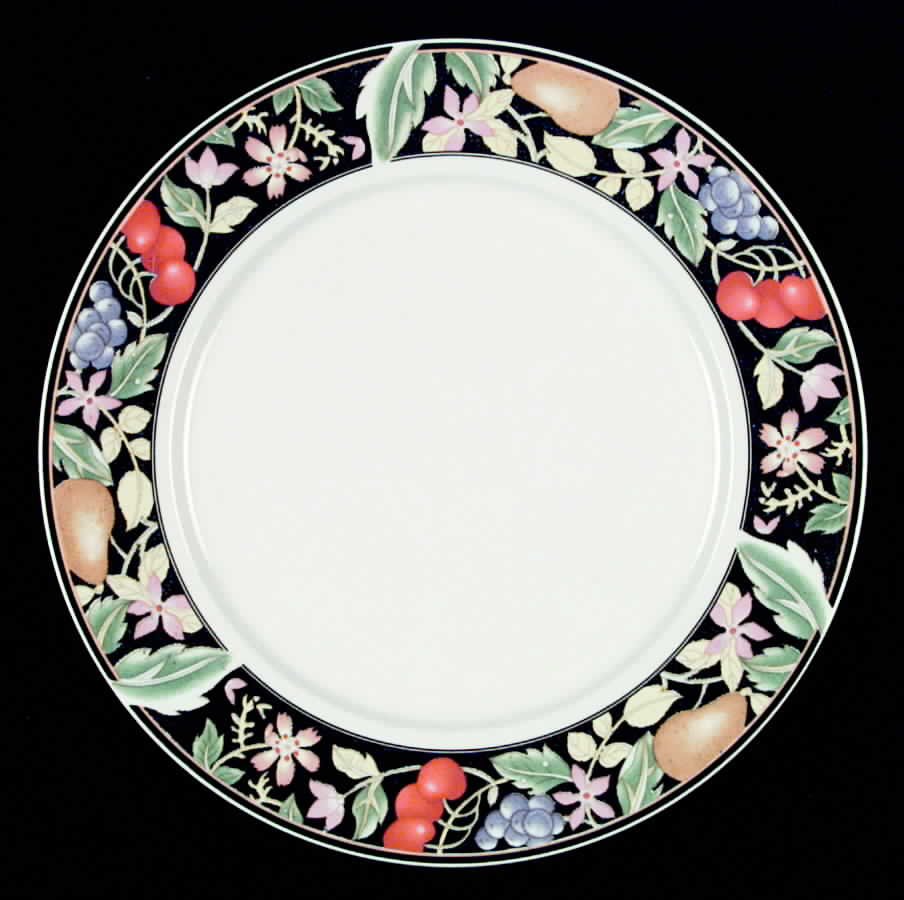 Cocktail Dinner Plate by Lynn's China-1
