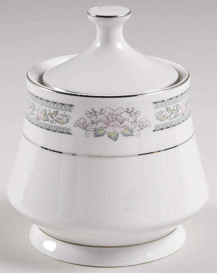 Grace Sugar Bowl & Lid by Lynn's China-1