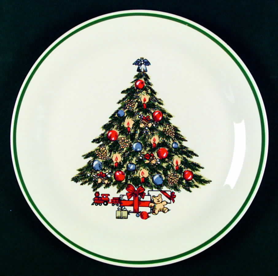 Holy Tree Dinner Plate by Lynn's China-1