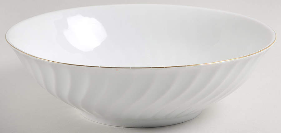 Imperial Gold 9" Round Vegetable Bowl by Lynn's China-1