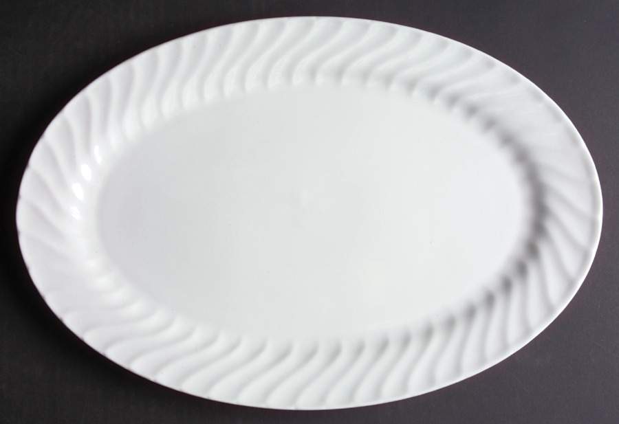Imperial 14" Oval Serving Platter by Lynn's China-1