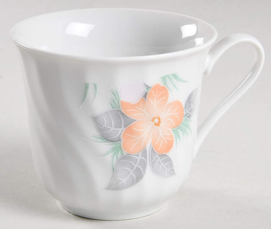 Mimosa Flat Cup by Lynn's China-1
