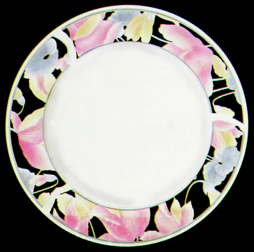 Night Song Dinner Plate by Lynn's China-1