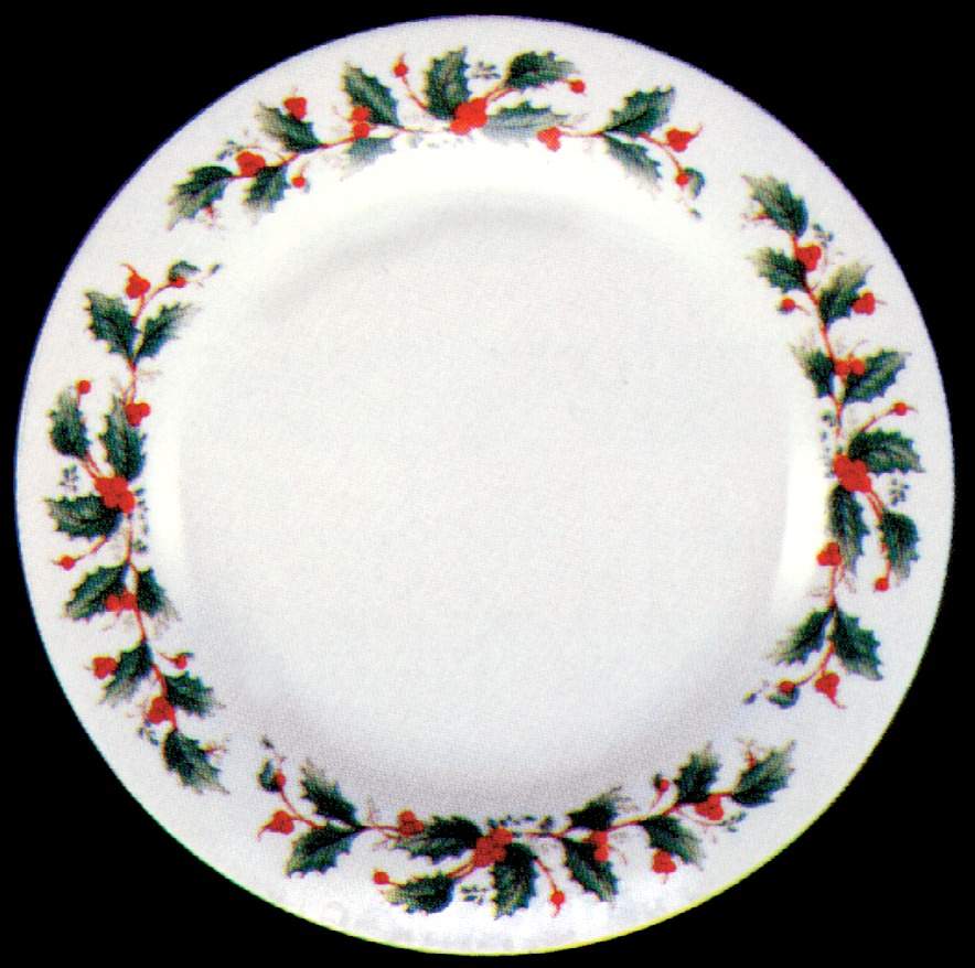 Noel Dinner Plate by Lynn's China-1