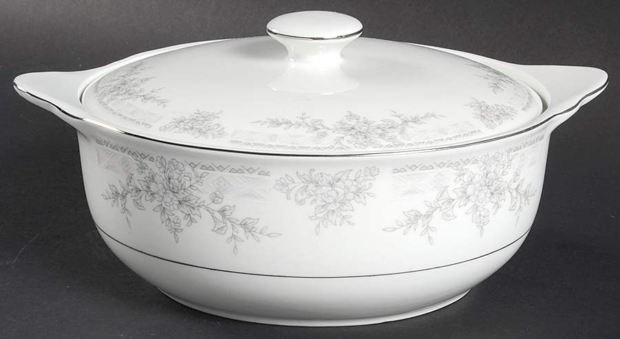 Olivia Round Covered Vegetable by Lynn's China-1