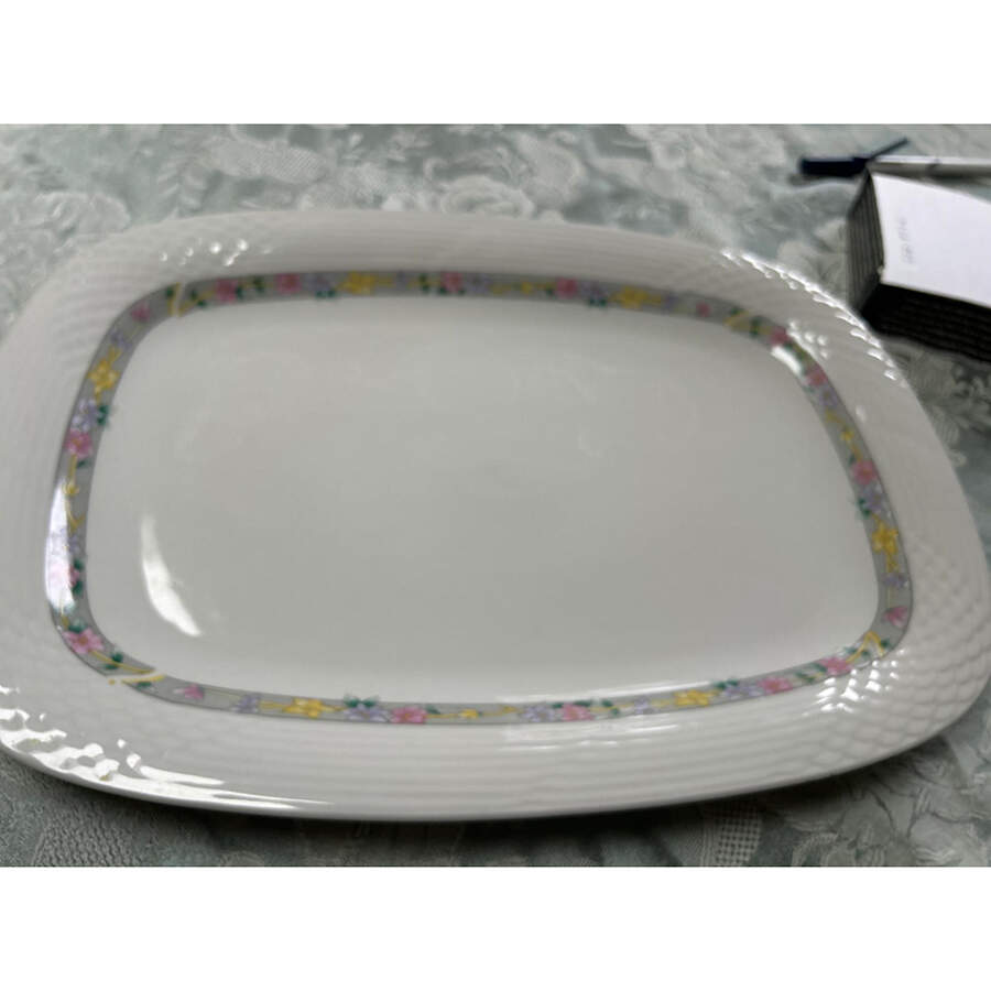 Opal 13" Oval Serving Platter by Lynn's China-1