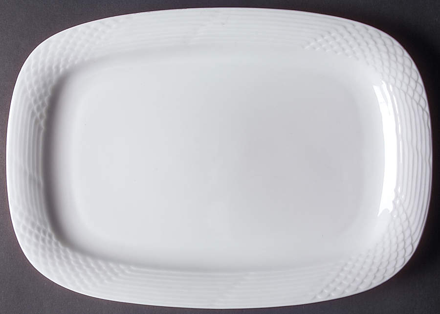 Palace Solitas 14" Oval Serving Platter by Lynn's China-1