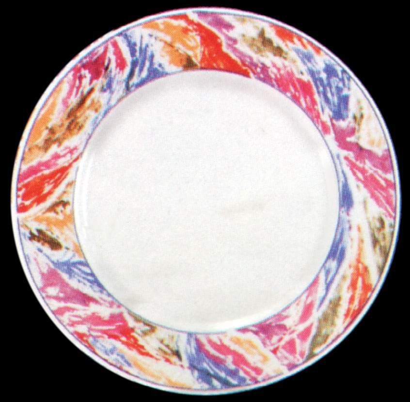 Pastel Salad Plate by Lynn's China-1